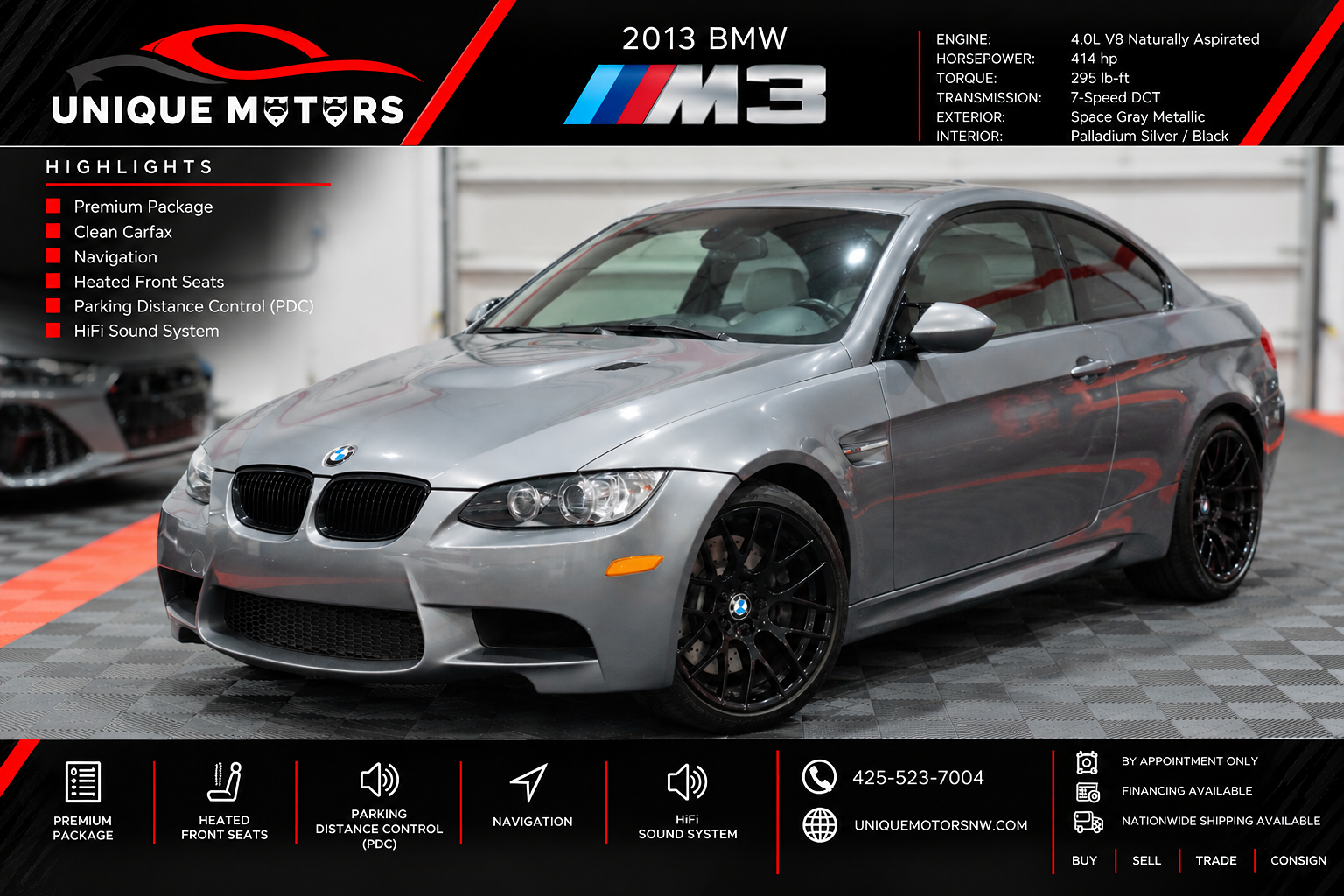 Used 2013 BMW M3 in Kent